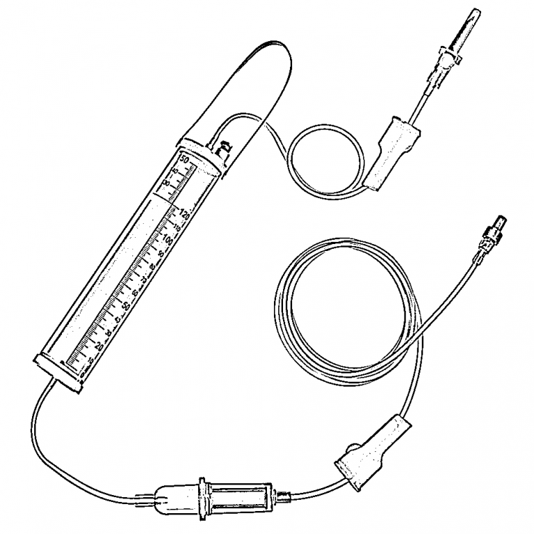 Infusion giving set burette I+solutions